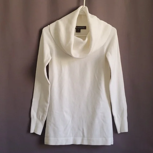 French Connection white cowl neck sweater size small - Picture 1 of 5